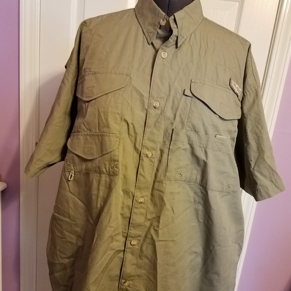 Men's Columbia PFG Fishing Shirt - Picture 1 of 6